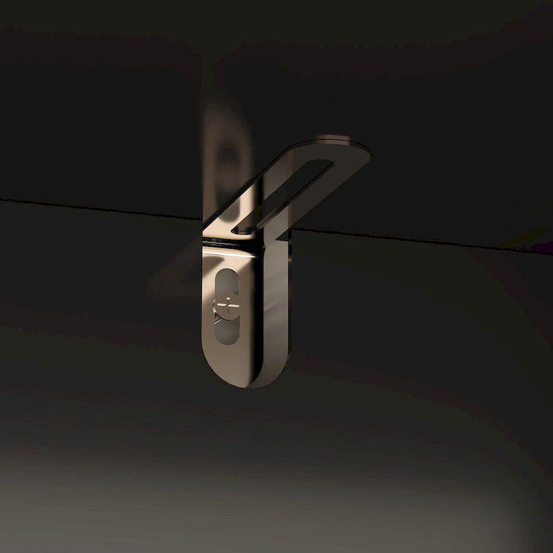 White Lacquer 6 Drawer Dresser with Gold Metal Handles & Legs - Modern Bedroom Storage Cabinet, MDF Construction, Easy Assembly