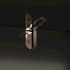 White Lacquer 6 Drawer Dresser with Gold Metal Handles & Legs - Modern Bedroom Storage Cabinet, MDF Construction, Easy Assembly