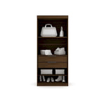 Modern 3-Sectional Wardrobe Closet Set - 6 Drawers, 12 Cubbies, Soft Close Doors, 107.94"L x 81.3"H x 21.65"D Storage System